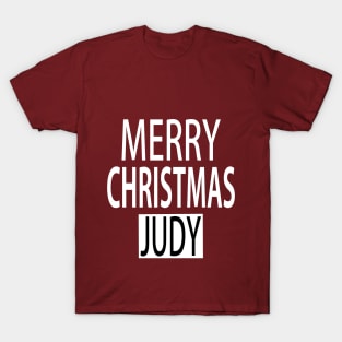 Merry Christmas Judy T-Shirt